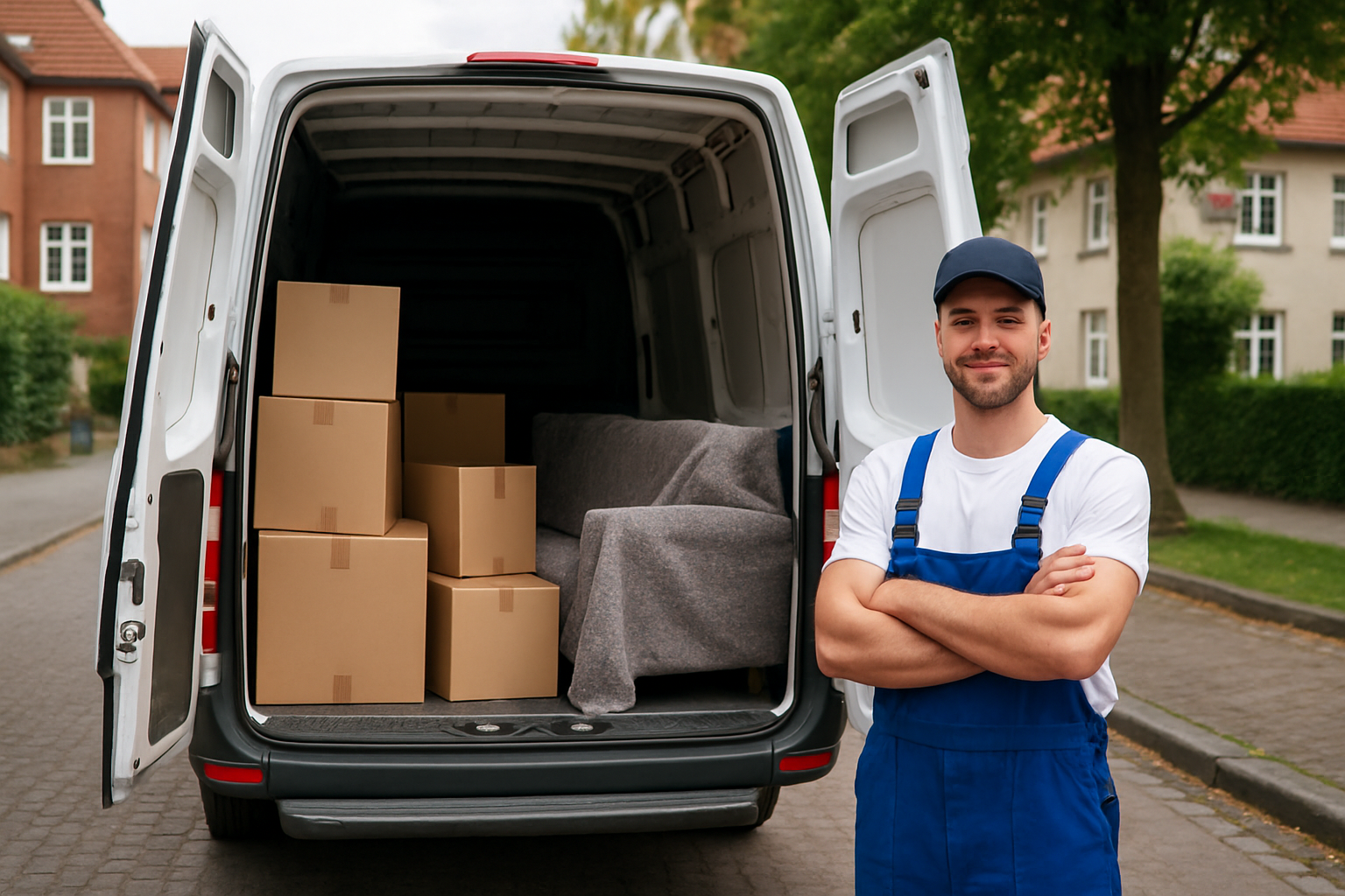 Einzelne Möbel per Beiladung transportieren